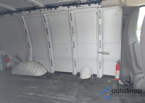 2019 Chevrolet Express 2500 Work Van из США, поврежденный, VIN 1GCWGAFG4K1351815